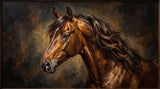 Retrato de caballo — Óleo clásico